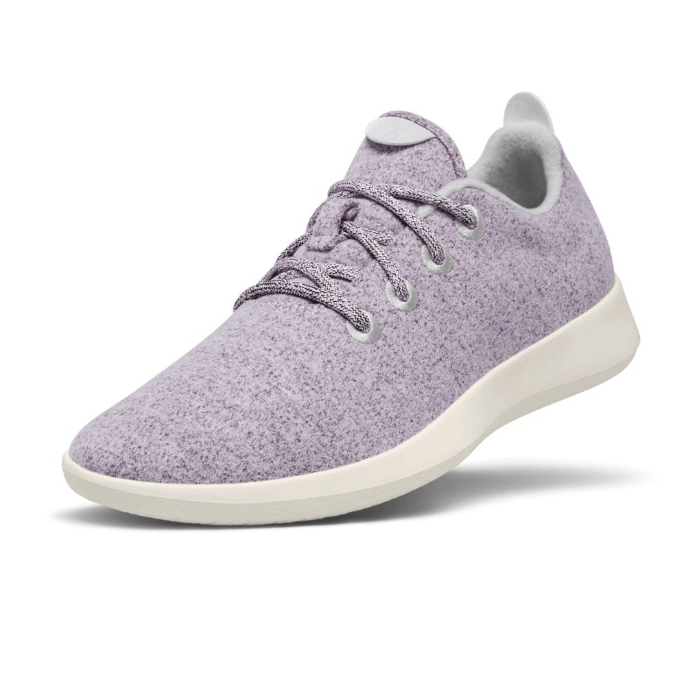 Allbirds Men's Wool Runners - Sneakers Purple - JIF012879